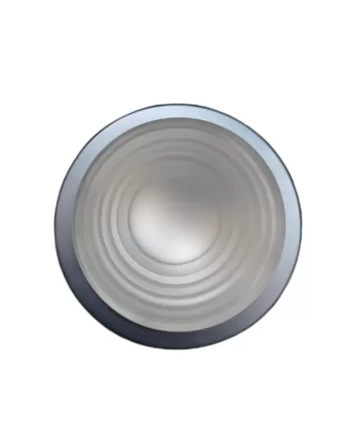 Prestaciones en iluminación 006040 cosmo aluminio grabado con marco gris 12v